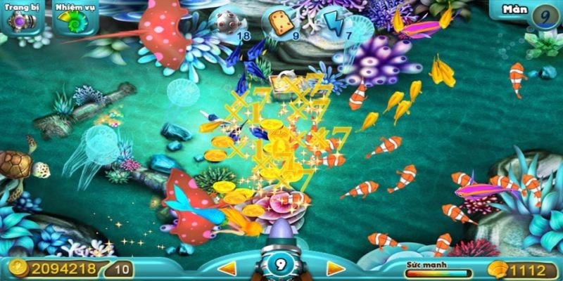 Tải game bắn cá: bí quyết chơi game đạt điểm cao 2 Sử dụng đúng các vũ khí để tăng hiệu quả thành công tốt nhất