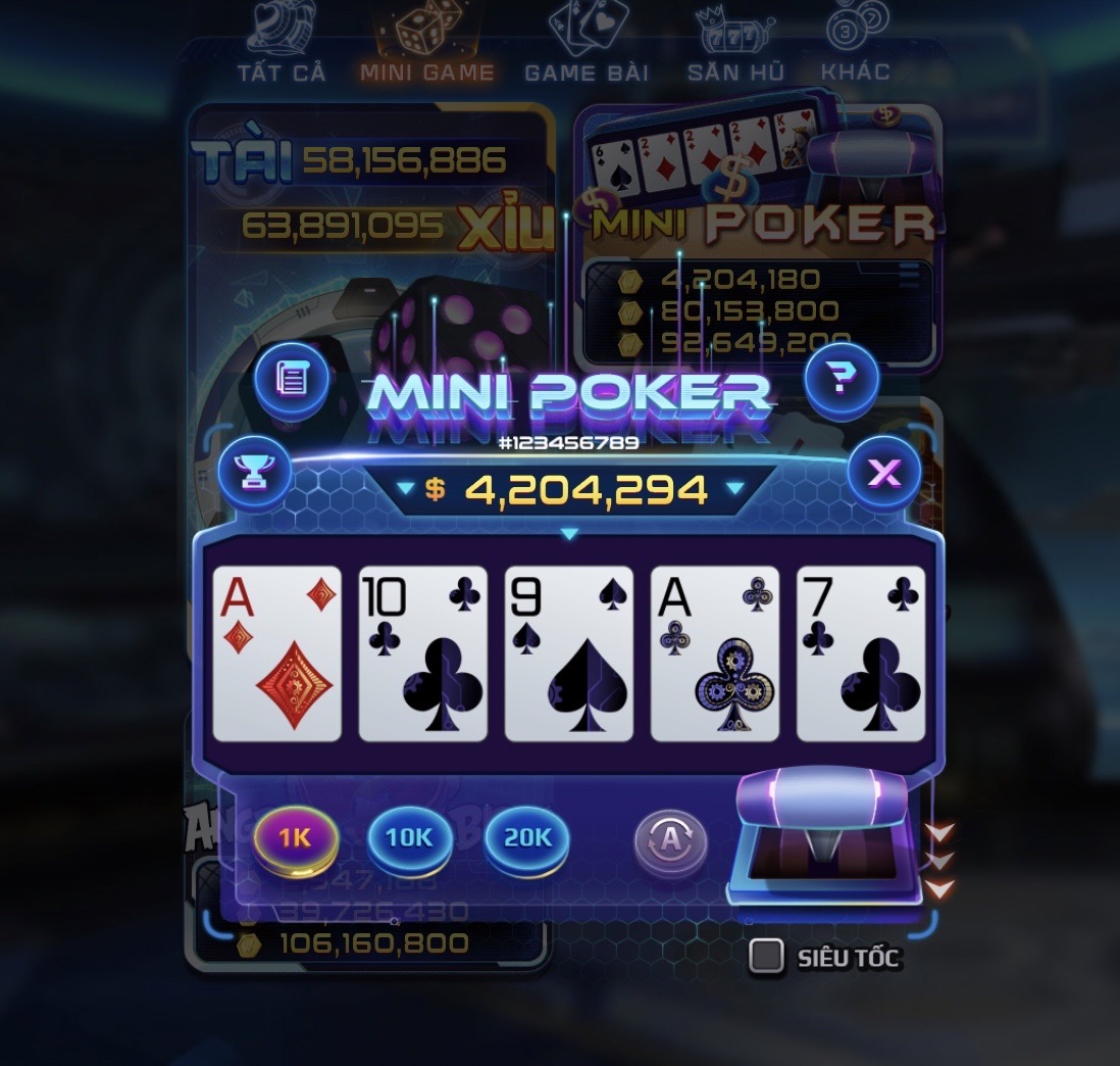 Poker online: dành cho người mới tập chơi tại Oxbet 1 Giao diện Poker online tại Oxbet