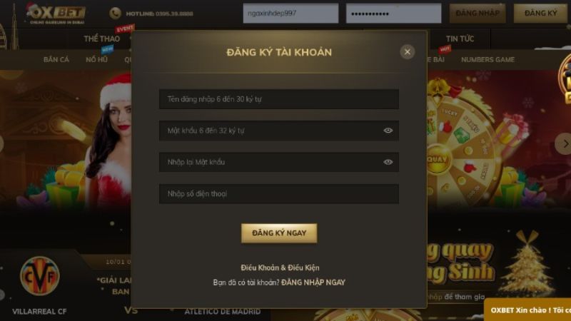 Cách chơi phỏm tại Oxbet cho người mới bắt đầu 1 Để bắt đầu chơi phỏm tại Oxbet, việc đầu tiên bạn cần làm là đăng ký tài khoản.