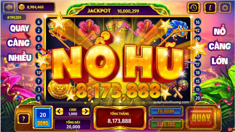 Khám phá game nổ hủ hấp dẫn tại Oxbet: Trải nghiệm đầy hứng khởi 2 Game nổ hủ tại Oxbet là cơ hội tuyệt vời để bạn thử vận may và chinh phục những phần thưởng giá trị